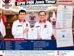 Ketum DPN-PNN Teten Indra Abdillah Serahkan SK DPW-PNN Jawa Timur kepada Cak Bram, Ketua DPW PNN Provinsi Jawa Timur