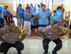 JUPE POLSEK GUBENG BERBAGI SENYUM DAN KEBAHAGIAAN BERSAMA SISWA SLB BHAKTI WIYATA SURABAYA