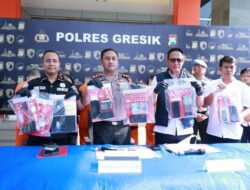 Polres Gresik Ungkap Jaringan Sabu di Menganti, Tersangka Pengedar dan 31,811 Gram Sabu Diamankan